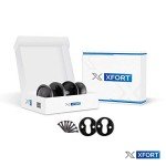 XFORT® Black Mortice Knob Set with Keyhole