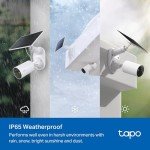 Tapo 2K Solar Security Camera Kit with Night Vision
