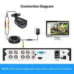 ZOSI 1080p Outdoor/Indoor Security Camera with Night Vision