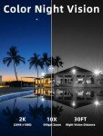 Wireless Outdoor Security Camera with Night Vision