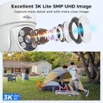 Hiseeu 8-Channel 5MP Outdoor Security Camera System