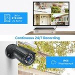 ZOSI 8CH 1080P Home Security Camera System