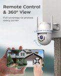 JOOAN 2K Outdoor Security Camera with 360° View
