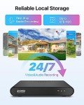 ZOSI 8-Channel 5MP PoE Security Camera System