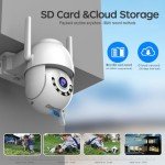 JOOAN 2K Outdoor Security Camera with 360° View
