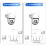 JOOAN 2K Outdoor Security Camera with 360° View