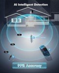 360° Solar Outdoor Security Camera with Motion Detection