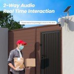 Cinnado Wireless 2K Solar Outdoor Security Camera