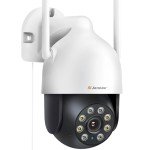 Jennov 5MP Security Cameras Outdoor Wireless, Add-On Camera, Auto Tracking, 24/7 Recording, Color Night Vision, Motion Detection, 2-way audio, Only Work WiFi NVR