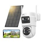4K Solar Wireless Outdoor Security Camera System
