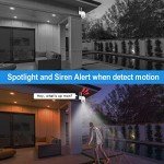 Outdoor Wireless Floodlight Security Camera System