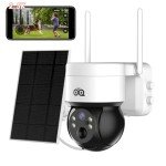 Wireless 4MP Solar Security Camera for Outdoors