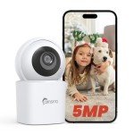 360° Indoor Security Camera with AI Motion Detection