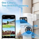 4K Solar Wireless Outdoor Security Camera System