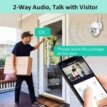 Outdoor Wireless Floodlight Security Camera System
