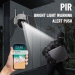 Wireless 4MP Solar Security Camera for Outdoors