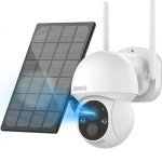 Outdoor Wireless 4MP Solar-Powered Security Camera
