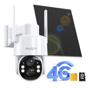 4G LTE No WiFi Solar Security Camera 2.5K
