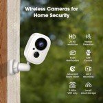 Wireless 3MP Outdoor Security Camera with Audio