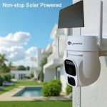 Luowice Wireless Solar Security Camera with Night Vision