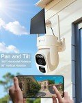 Luowice Wireless Solar Security Camera with Night Vision
