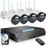 Outdoor Wireless Security Camera with Night Vision