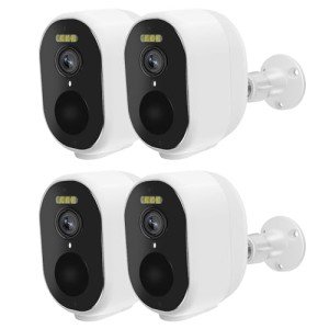 Burlink Wireless Outdoor Security Camera with Spotlight
