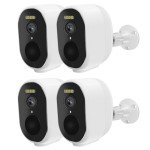 Burlink Wireless Outdoor Security Camera with Spotlight
