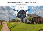 5MP Wireless Solar-Powered Outdoor Security Camera