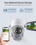 MaxiViz 4G LTE Solar Security Camera with Night Vision
