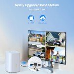 Solar Wireless Outdoor Security Camera System (2-Pack)