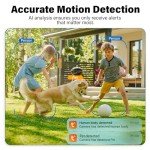 Burlink Wireless Outdoor Security Camera with Spotlight