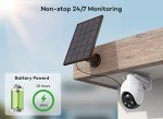 5MP Wireless Solar-Powered Outdoor Security Camera