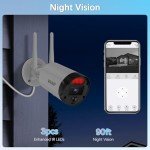 Outdoor Wireless Security Camera with Night Vision