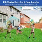 4K Wireless Outdoor Security Camera with 8X Zoom