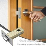 2 Pack 45mm Stainless Steel Door Slide Locks