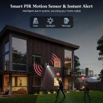 4K Wireless Outdoor Security Camera with 8X Zoom