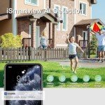 LuckSun 2K Solar Wireless Security Camera System