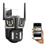 Outdoor 16MP 8K HD PTZ Security Camera
