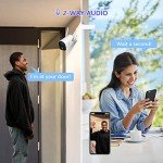 Wireless Outdoor Security Camera with Night Vision