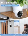 Wireless Outdoor Security Camera with Night Vision