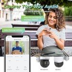 LuckSun 2K Solar Wireless Security Camera System