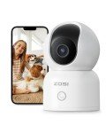 ZOSI 360° WiFi Indoor Security Camera with Night Vision