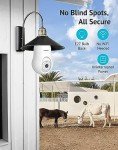 LaView 360° 4G LTE Light Bulb Security Camera