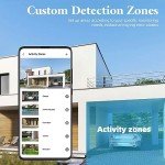4K Wireless Outdoor Security Camera with 8X Zoom