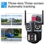 Outdoor 16MP 8K HD PTZ Security Camera