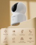 ZOSI 360° WiFi Indoor Security Camera with Night Vision