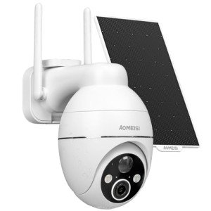Aomeisi 5MP Solar Outdoor Security Camera