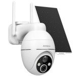 Aomeisi 5MP Solar Outdoor Security Camera