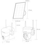 LuckSun 2K Solar Wireless Security Camera System